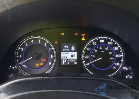 2011 Infiniti G37X z USA, uszkodzony, nr VIN JN1CV6ARXBM410110